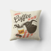 Gilmore Girls Luke’s Coffee IV Quote クッション (裏面)