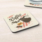 Gilmore Girls Luke’s Coffee IV Quote コースター (左側)