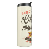 Gilmore Girls Luke’s Coffee IV Quote タンブラー (回転左)