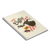 Gilmore Girls Luke’s Coffee IV Quote ノートブック (右側)