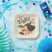 Gilmore Girls Luke’s Coffee IV Quote ペーパープレート (パーティー)