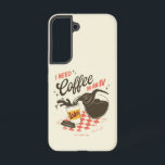 Gilmore Girls Luke’s Coffee IV Quote Samsung Galaxy S22ケース<br><div class="desc">For those who take their coffee as seriously as Lorelai Gilmore, this Gilmore Girls design says it all: “I need coffee in an IV.” Featuring a steaming pot pouring into a Luke’s Diner cup on a classic red checkered tablecloth, this energetic artwork is perfect for fans who run on caffeine...</div>