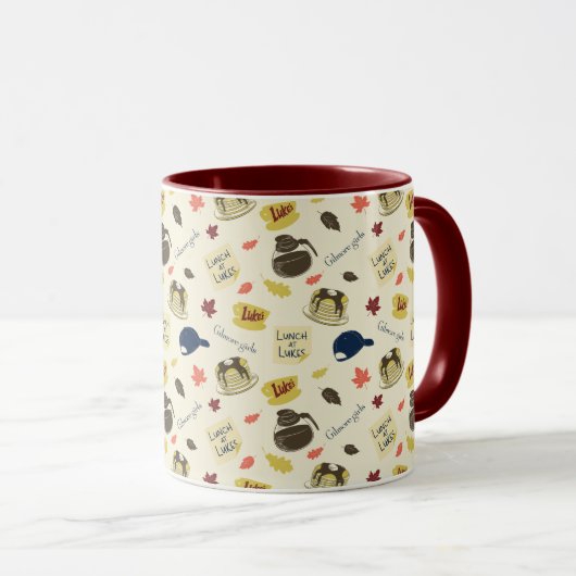 Gilmore Girls Lunch at Luke’s Pattern マグカップ (正面右)