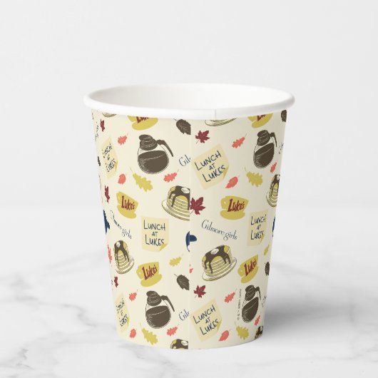 Gilmore Girls Lunch at Luke’s Pattern 紙コップ (右)