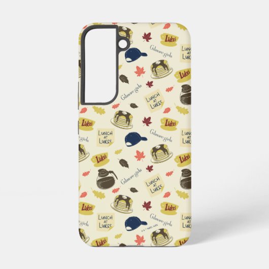 Gilmore Girls Lunch at Luke’s Pattern Samsung Galaxyケース (裏面)