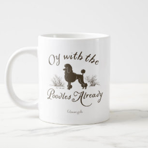 Gilmore Girls Oy With the Poodlesデザイン ジャンボコーヒーマグカップ