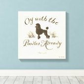 Gilmore Girls | Oy With the PoodlesDesign キャンバスプリント (インサイチュ (ウッドフロア))