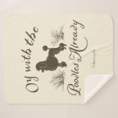 Gilmore Girls | Oy With the PoodlesDesign シェルパブランケット (正面(横))
