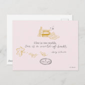 Gilmore Girls Rory Book Quote Design ポストカード (正面/裏面)