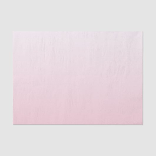 Gilry Minimalist Blush Pink Ombre Gradient 薄葉紙 (正面)