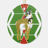 Gilwellのカモシカのシェブロンのオーナメント セラミックオーナメント (左)