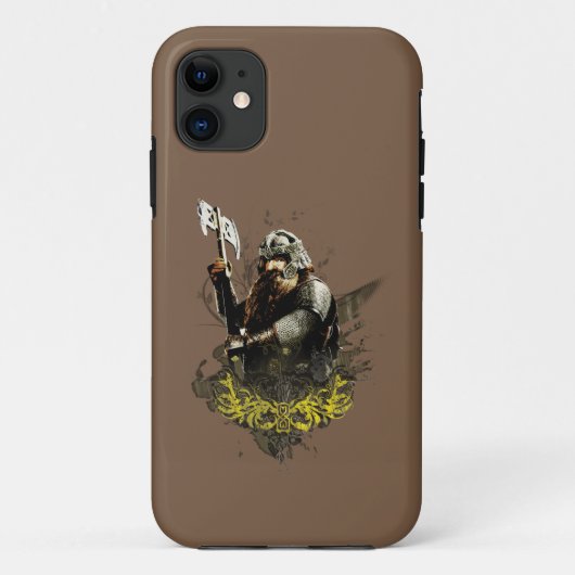 GIMLI™とAxベクトルコラージュ Case-Mate iPhoneケース (裏面)