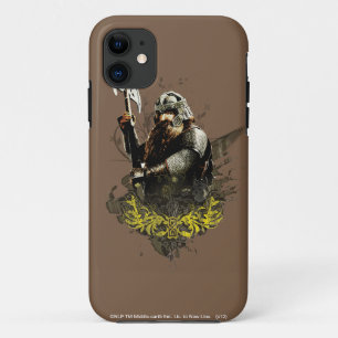 GIMLI™とAxベクトルコラージュ iPhone 11 ケース