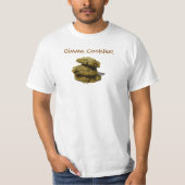 Gimmeのクッキーのクッキーの恋人のワイシャツのテンプレート Tシャツ (正面)