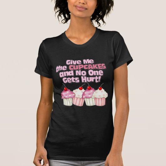 Gimmeカップケーキ Tシャツ (正面)