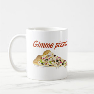Gimmeピザピザ恋人 コーヒーマグカップ