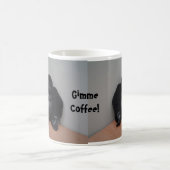Gimme Coffee! - 冗談マグカップ コーヒーマグカップ (中央)