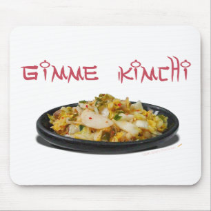 Gimme Kimchi Kimchiの恋人のマウスパッドかマウスのマット マウスパッド