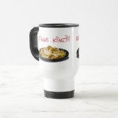 Gimme Kimchi Kimchiの恋人のStainlsの鋼鉄TravelMug トラベルマグ (正面左)