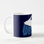 "Gimme Moar"のマグの上 コーヒーマグカップ (左)