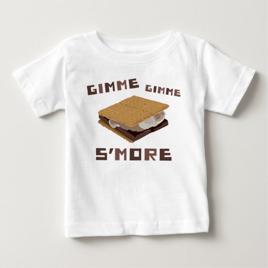 Gimme S'more ベビーTシャツ (正面)