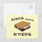 Gimme S'more ポストカード (正面/裏面)