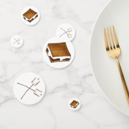 Gimme S'more Marshmallow Campfire S'mores Camp コンフェッティ