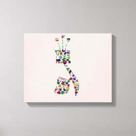 Gimmel – ヘブライ文字 キャンバスプリント