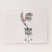 Gimmel – ヘブライ文字 ジグソーパズル (横)