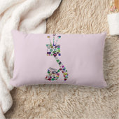 Gimmel – ヘブライ文字 ランバークッション (ブランケット)