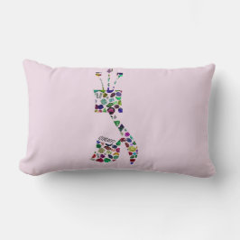 Gimmel – ヘブライ文字 ランバークッション