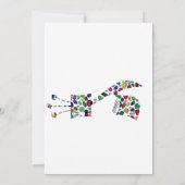 Gimmel – ヘブライ文字 招待状 (裏面)