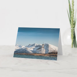 Gimsoy Church Lofoten Norway カード