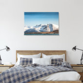 Gimsoy Church Lofoten Norway キャンバスプリント (インサイチュ (寝室))