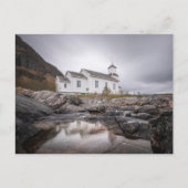 Gimsoy Church Lofoten Norway ポストカード (正面)