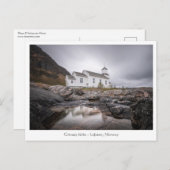Gimsoy Church Lofoten Norway ポストカード (正面/裏面)