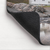 Gimsoy Church Lofoten Norway マウスパッド (コーナー)