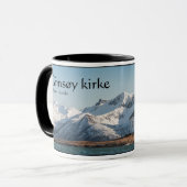 Gimsoy Church Lofoten Norway マグカップ (正面左)