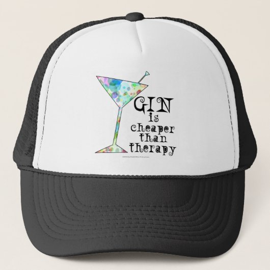 GINはセラピー'よりも安い キャップ (正面)