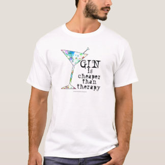 GINはセラピー`より安い Tシャツ