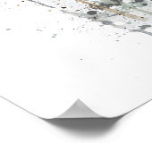 Gin Bottle Wall Art Print 'Bombshell' ポスター (角)