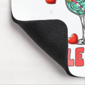 Gin Is My Valentine Hearts Matching Drinker Family マウスパッド (コーナー)