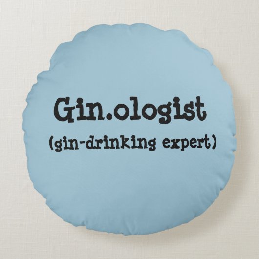 Gin.ologist ラウンドクッション (正面)
