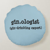 Gin.ologist ラウンドクッション (裏面)