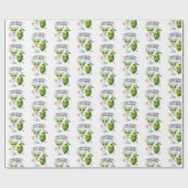 Gin to My Tonic Love Gift Wrapping Paper ラッピングペーパー (フラット)