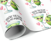 Gin to My Tonic Love Gift Wrapping Paper ラッピングペーパー (ロールコーナー)