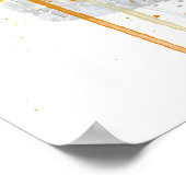 Gin & Tonic 'Orange and Basil' ポスター (角)