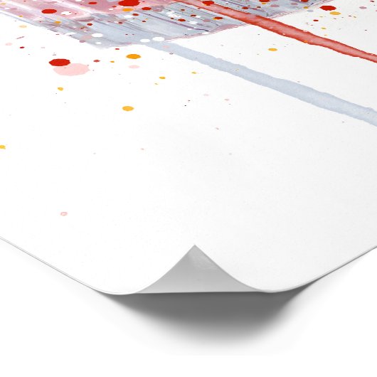 Gin & Tonic 'Pink Grapefruit' ポスター (角)