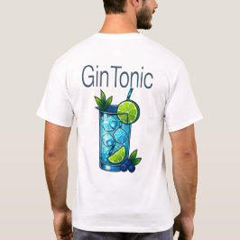 Gin Tonic T-Shirt – Crisp Botanical Cocktail Tシャツ