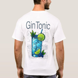 Gin Tonic T-Shirt – Crisp Botanical Cocktail Tシャツ